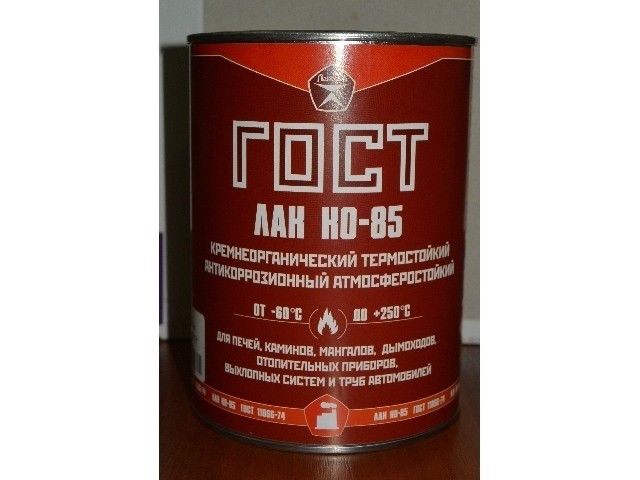 Лак КО-85 термостойкий 1 л/0,8 кг 